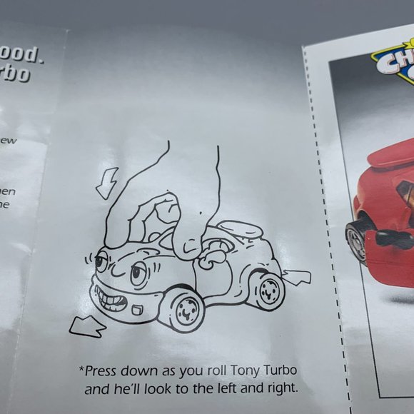 Chevron Cars Tony Turbo 1996 Red Collectible Car 3rd in Series - Picture 11 of 11